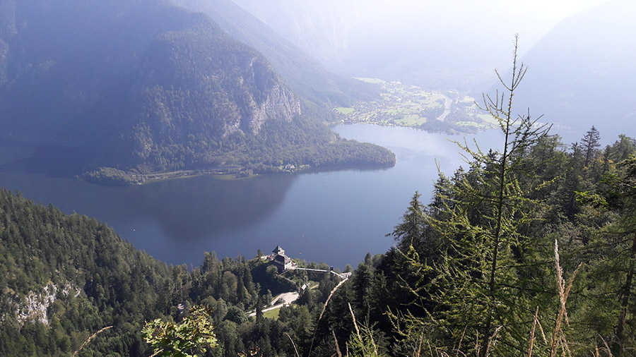 Spektakulärer Blick zum Rudolfsturm