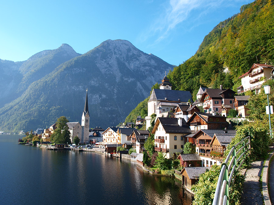 Hallstatt zur Sommerzeit