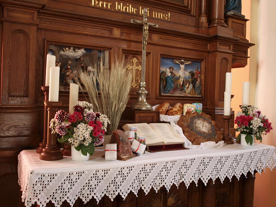 Altar der evangelischen Christuskirche