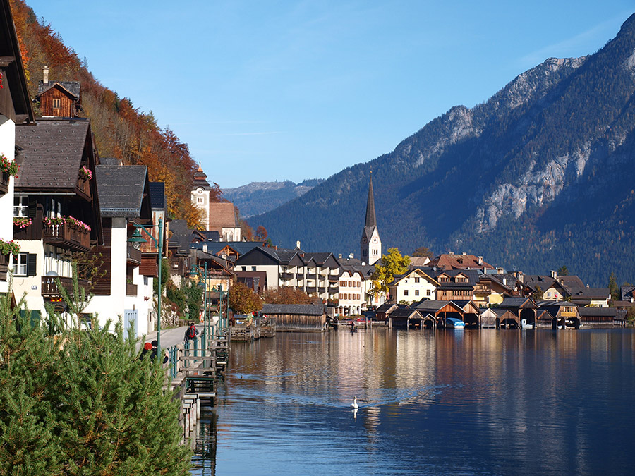 Herbstzeit - Wanderzeit in Hallstatt