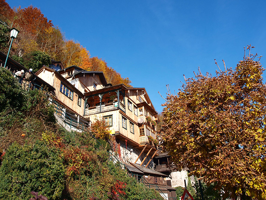 Hallstatt zur Herbstzeit