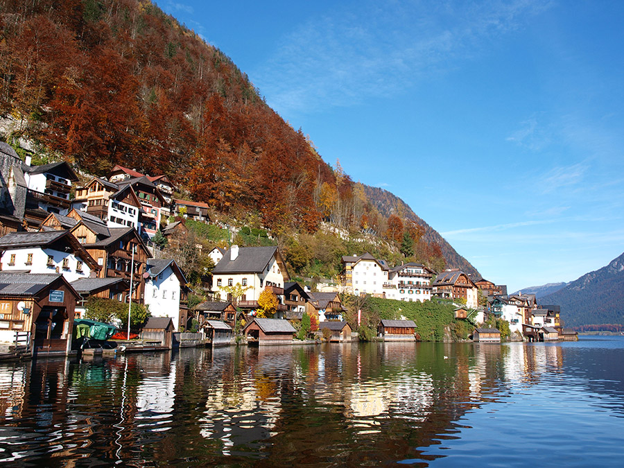 Zauberhaftes Farbenspiel, Hallstättersee